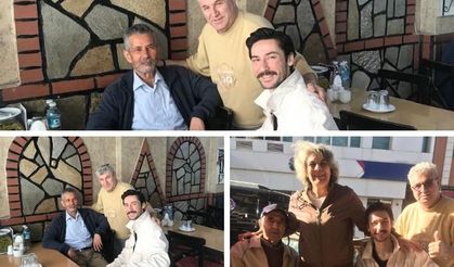 Uşaklı genç oyuncu  ve yönetmen topraklarında hasret giderdi