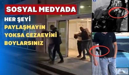 Uşak’ta Sosyal Medyada Silah Teşhiri Yapanlar Yakalandı