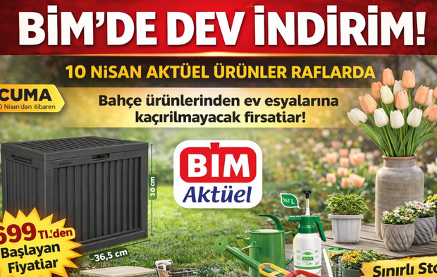 BİM  Nisan Büyük İndirim Kataloğu  Yayında: