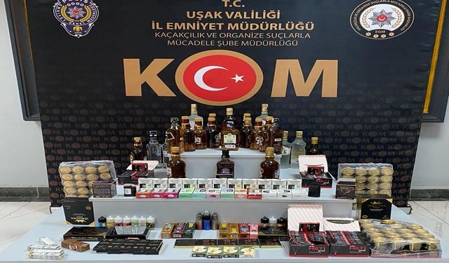 Uşak Emniyeti Yılbaşı Öncesi Kaçakçılara Göz Açtırmıyor! 