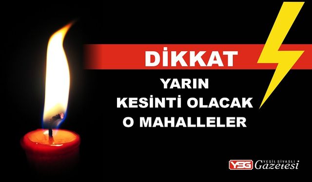 Uşak’ta  Yarın  4 mahallede elektrik kesintisi var