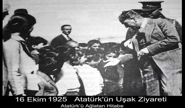 Uşaklı çocuk koca Atatürk’ü nasıl ağlattı?