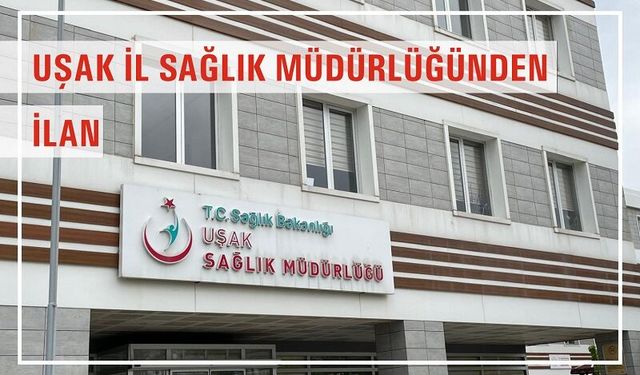 Uşak İl Sağlık Müdürlüğü Tesisat İşleri Yaptıracaktır
