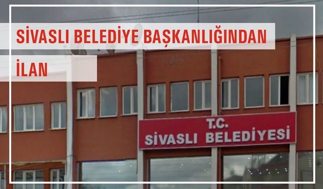 Sivaslı Belediyesi Kilitli Parke Satın Alacak