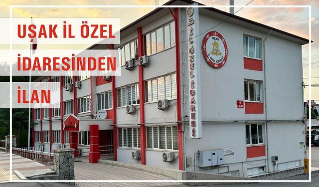 Uşak İl Özel İdaresi Okul Onarım İşi Yaptıracak