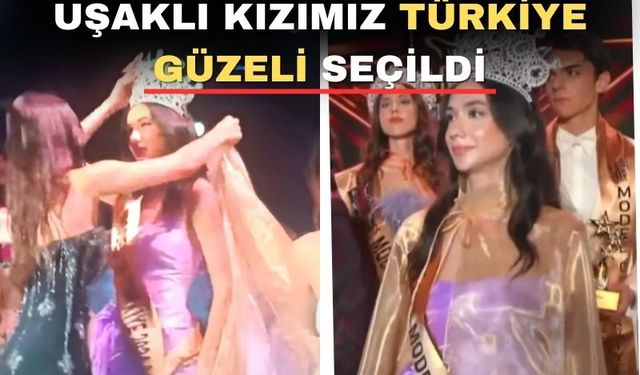 2024 Miss&Mr Model of Turkey in birincisi Uşaklı güzel Begüm oldu