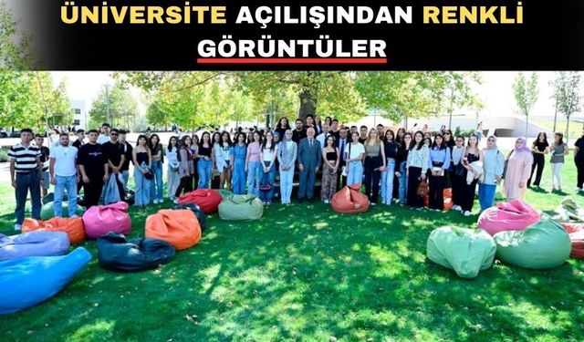 Uşak üniversitesi'nden şenlikli açılış