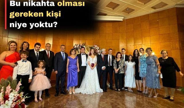 CHP Uşak İl Başkanı Yazgan’ın oğlunun nikahında ilginç bir detay