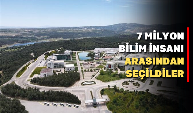 'Dünyanın En Etkili Bilim İnsanları' listesinde 5 isim Uşak'tan