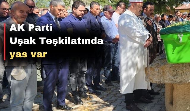 Uşak Valisi Aktaş acılı gününde Yaşar’ı yalnız bırakmadı