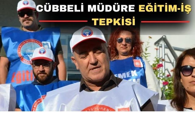 Eğitim-İş Uşak Şubesi cübbeyle ders vermeyi tehlikeli buldu