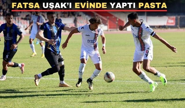 Uşakspor evde yok  Uşakspor 0 – 1 Fatsa Belediye Spor