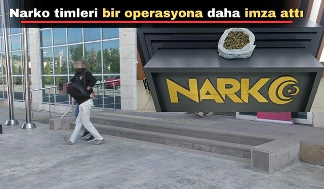 Uşak’ta zehir tacirlerine bir darbe daha