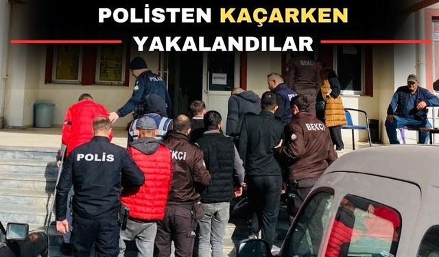 Uşak’ın Banaz ilçesinde 6 kişi yakalandı