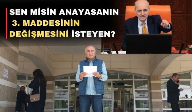 TBMM Başkanı Numan Kurtulmuş hakkında Uşak’tan suç duyurusu