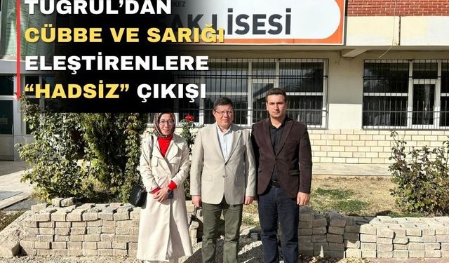 Tuğrul; Uşak Lisesi Müdürü Dönmez’i eleştirenlere “hadsiz” dedi