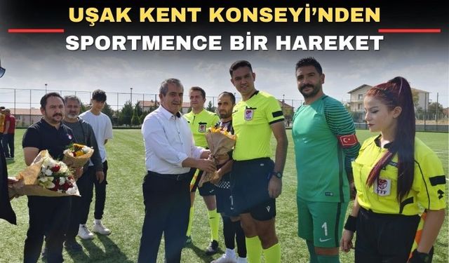 Uşak Kent Konseyinden Amatör Futbola Hayırlı Olsun Ziyareti