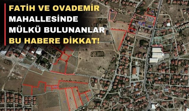 Uşak’ta 18. Madde uygulanan bölgenin tapuları dağıtılıyor