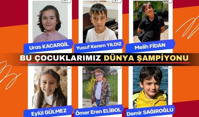 Uşak takımı ilimize ‘Dünya Birinciliği’ getirdi