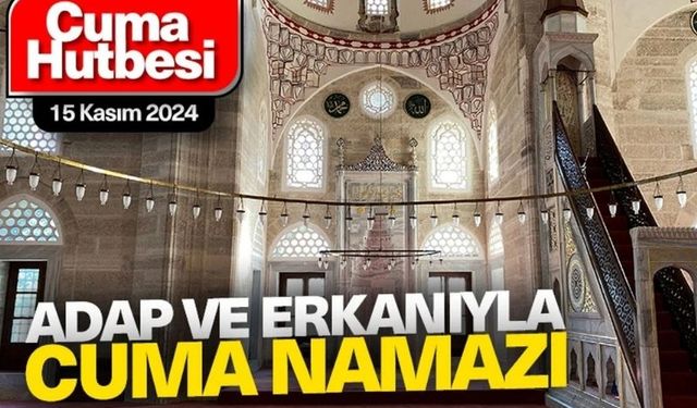 Uşak camilerinde Âdâb ve Erkânıyla Cuma Namazı" anlatılacak