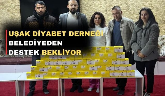 Uşak Diyabetliler Derneği 10 çocuğa cihaz dağıttı