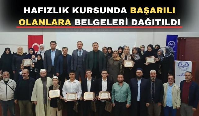 Uşak’ın hafızlar ordusuna yeni isimler katıldı