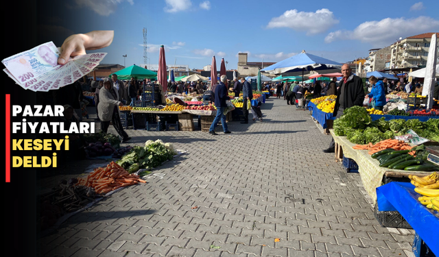 Uşak'ın pazarı bu hafta cep yakıyor