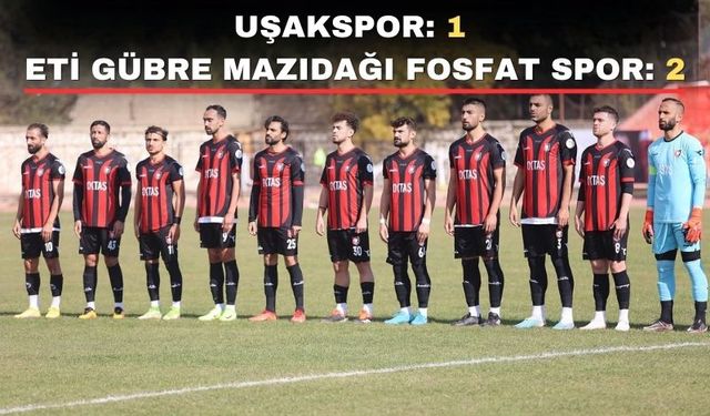 Uşakspor bu hafta da evde yok