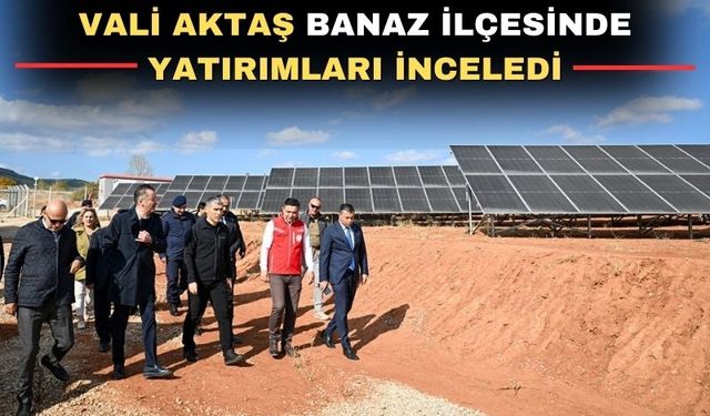 Uşak Valisi Dr. Naci Alkan Uşak’ın önemli enerji kaynaklarını gezdi