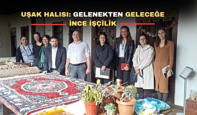 Uşak Halısı için ince eleyip sık dokudular