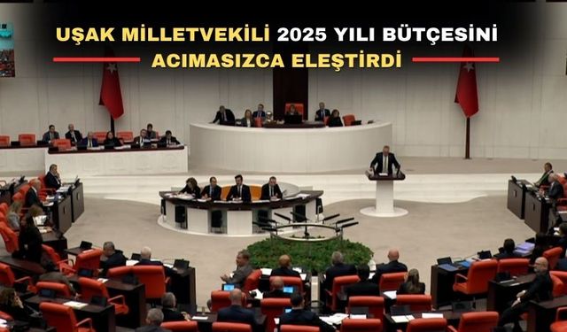 CHP Uşak Milletvekili Karaoba; “Bu bütçe manda yoğurdu yiyenlerin bütçesidir”