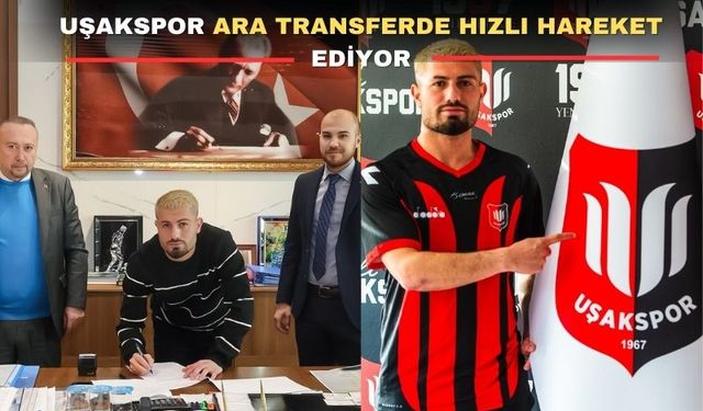 Uşakspor ara transferde orta saha ve sol kanatı güçlendirdi