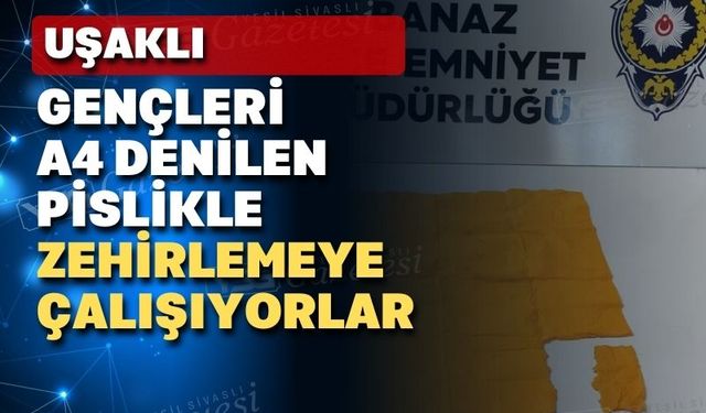 Uşak’ta A4 operasyonu; 1 kişi tutuklandı