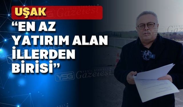 Karaoba; “Uşak çevre yolu 2029’da yine bitmez”