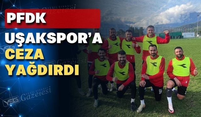 Cezalar Uşakspor’un keyfini kaçırdı