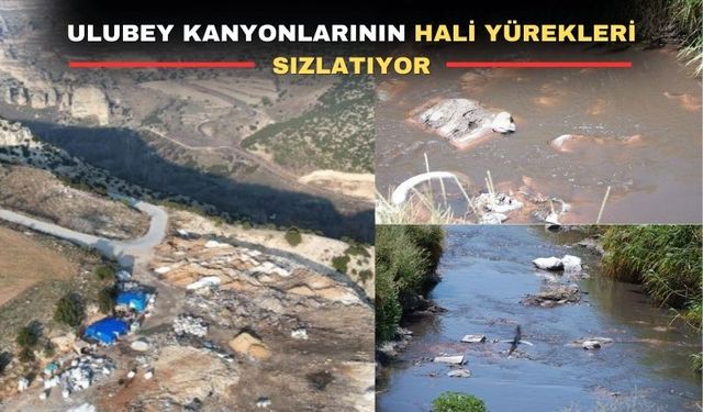 Uşak Ulubey kanyonları AHA bundan yok