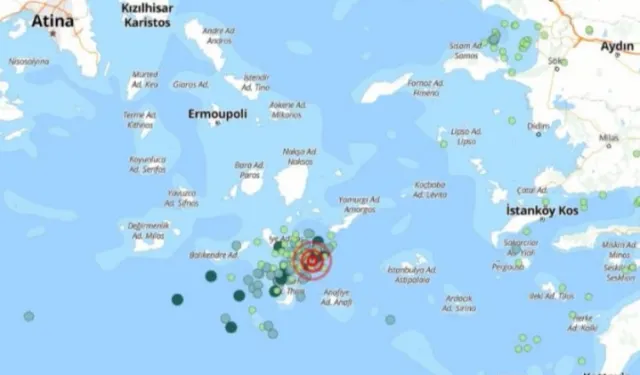 Ege ortalama 7 dakikada bir sallanıyor: 6 günde 450'nin üzerinde deprem kaydedildi