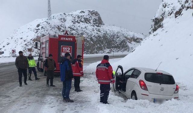 Donma tehlikesi yaşayan aile kurtarıldı