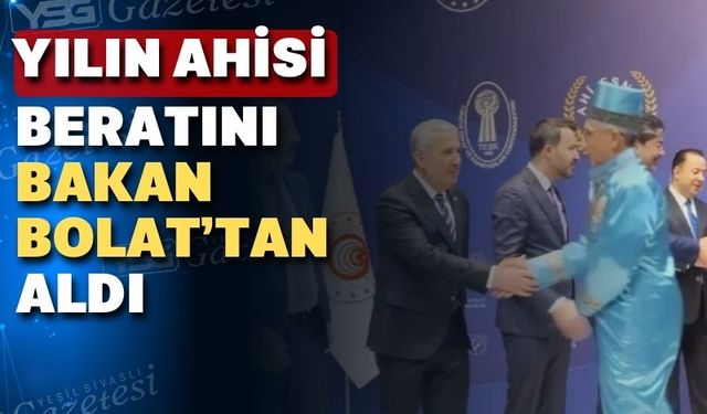 Uşak’ın Ahisi beratını Bakan Bolat’ın elinden aldı