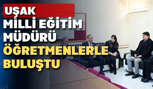 Uşak'ta “Öğretmenler Odası Buluşması” devam ediyor