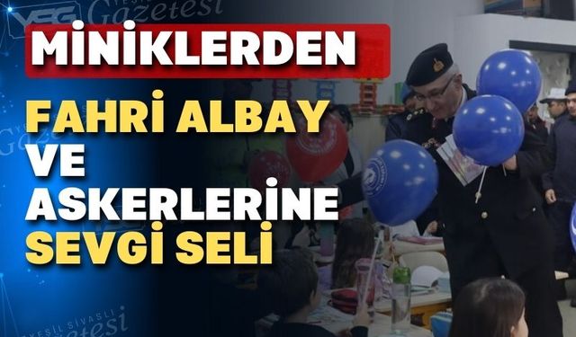 Uşak jandarması minik kalplere askerliği tanıttı