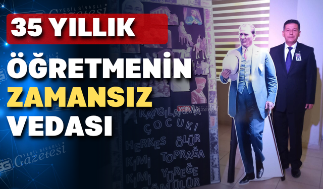 Uşak sevilen bir öğretmenini yitirdi