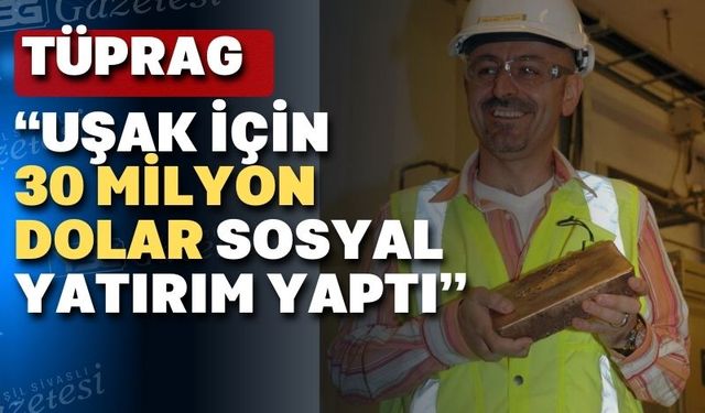 Uşak TÜPRAG’tan Durmuş Yılmaz’a cevap: