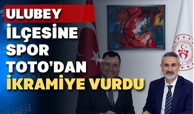 Uşak’ın Ulubey ilçesine spor tesisleri için imzalar atıldı