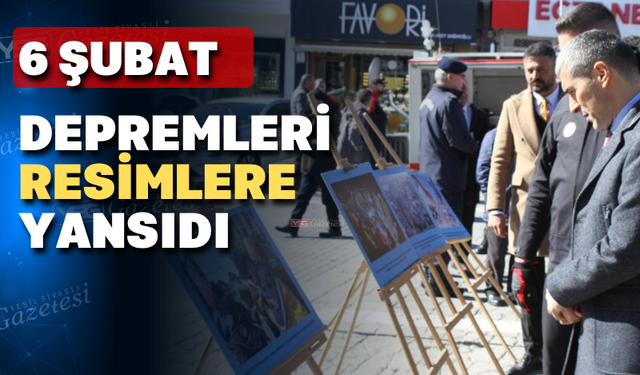 6 Şubat Depremleri Uşak'ta resimlere döküldü