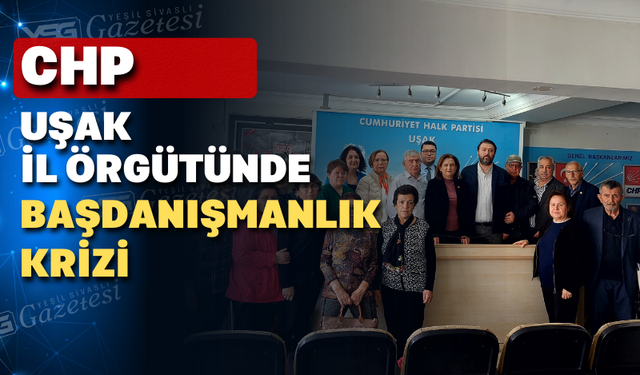 CHP Uşak İl Örgütü’nden Başdanışman Muhammet Gür’e tepki