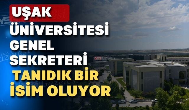 Uşak Üniversitesi Milli Eğitimden bir ismi transfer etti