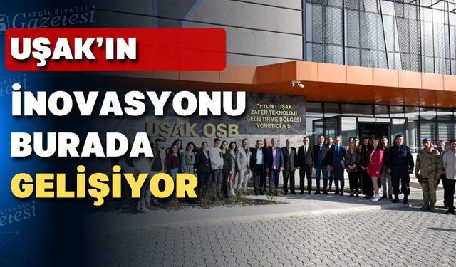 Uşak OSB Teknopark’ın misafirleri var