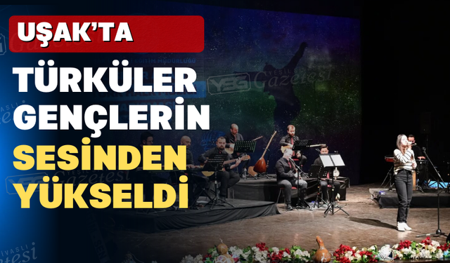 Gençlerin sesinden Türk Halk Müziği nağmeleri hayat buldu