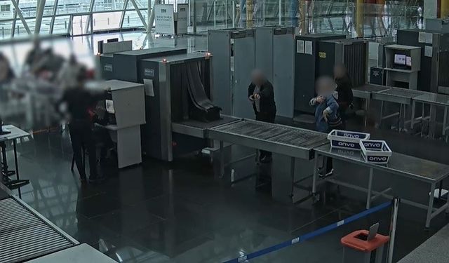 Diş macunu tüpleri valiz kontrolünde yakalandı